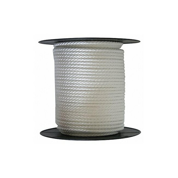 Manufacturer Varies Rope,Nylon,Braided,1/4 In. dia.,500 ft L 12U275