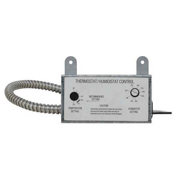 Dayton Attic Fan Thermostat/Humidistat 10N203 Dayton Attic Fan Thermostat/Humidistat 10N203