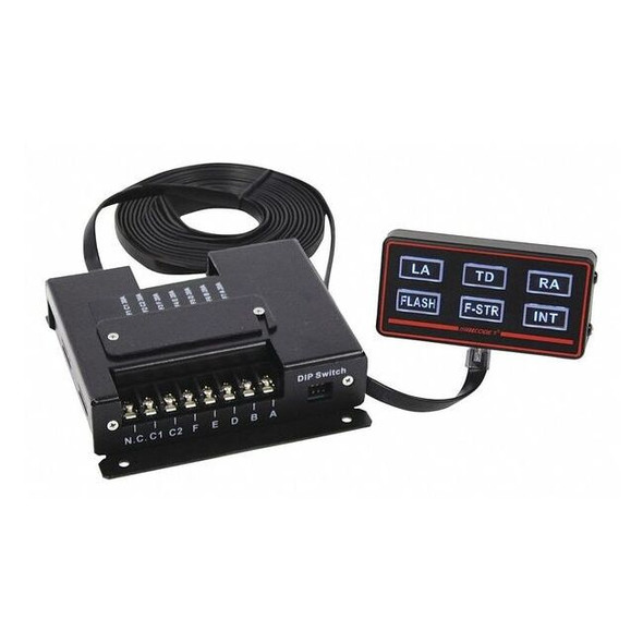 Code 3 Rocker Switch,SPDT Contact,8 Connections 450R-L6
