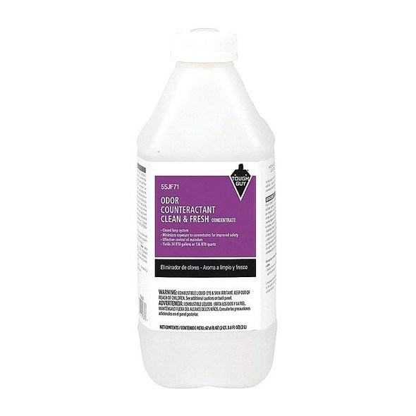 Tough Guy Deodorizer,Liquid,0.5 gal,Bottle 55JF71