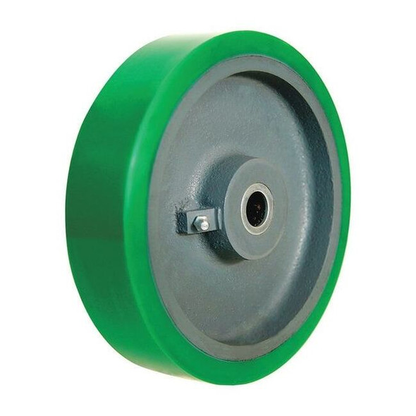 Manufacturer Varies Caster Whl,Polyurthan,8 in.,1500 lb.,Grn 5VJ82