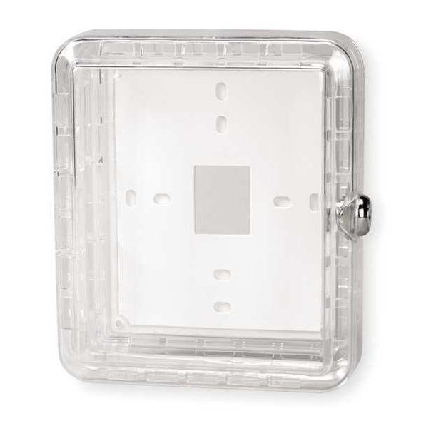 Manufacturer Varies Universal Thermostat Guard, Off-White, Plastic 2E430