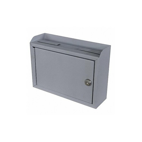 Manufacturer Varies Suggestion Box,Steel,Gray,3 in. D 2KEK1