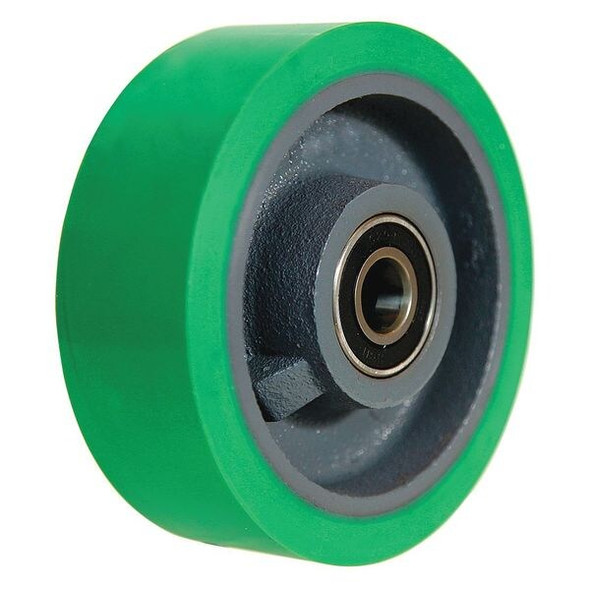 Manufacturer Varies Caster Wheel,6"dia,1,200 lb,Green 4DU68 Manufacturer Varies Caster Wheel,6"dia,1,200 lb,Green 4DU68