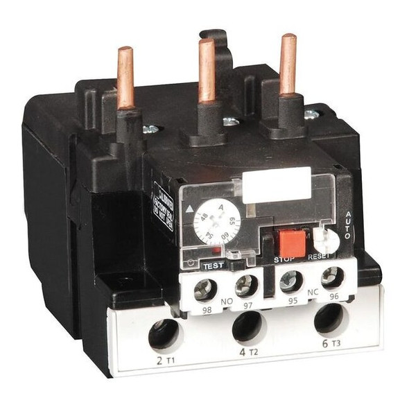 Dayton Overload Relay, 1NC/1NO, 55 A Min current, 70 A Max current 6ECA1