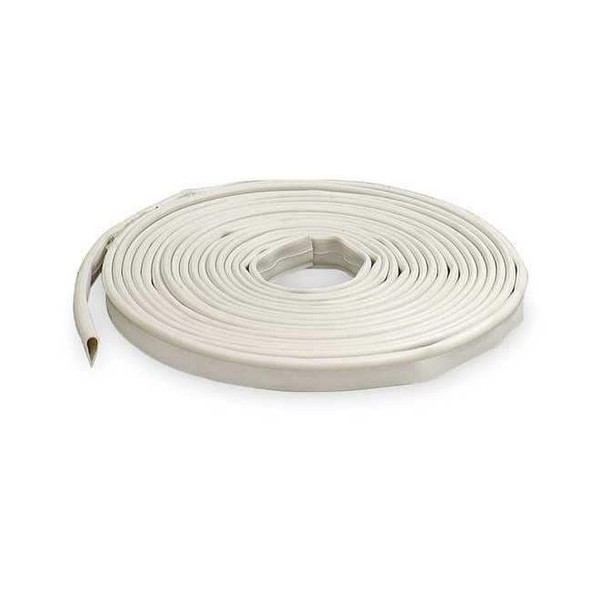 Manufacturer Varies Gasketing, Silicone, White, 20 ft L 2RRR7