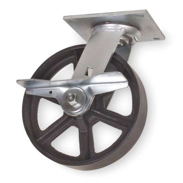 Manufacturer Varies Plate Caster,Swivel,Iron,6 1/2"H 1NVP8 Manufacturer Varies Plate Caster,Swivel,Iron,6 1/2"H 1NVP8
