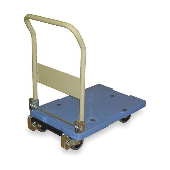 Manufacturer Varies Platform Truck, Purple, Steel, 330 lb 2TUT3