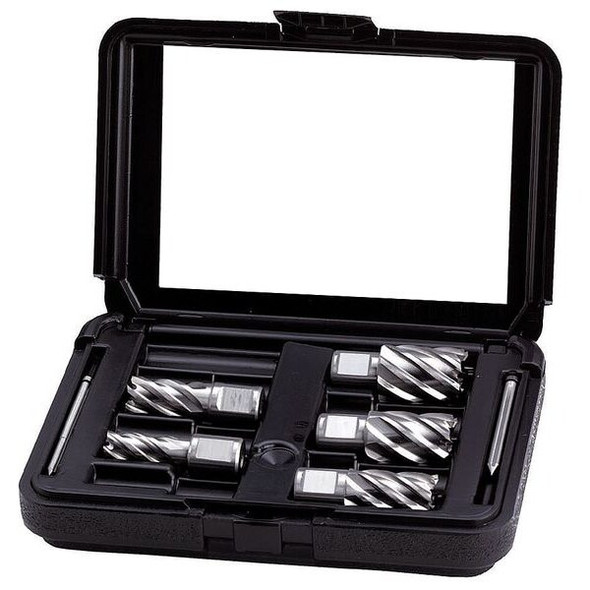 Manufacturer Varies Annular Cutter Set,M2 HSS,1 In D,5 Pc 4THF4