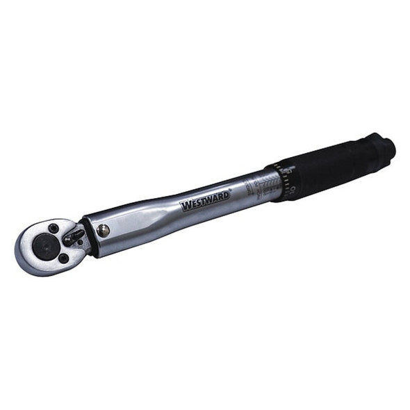 Westward Micrometer Torque Wrench,1-4Dr 4DA94