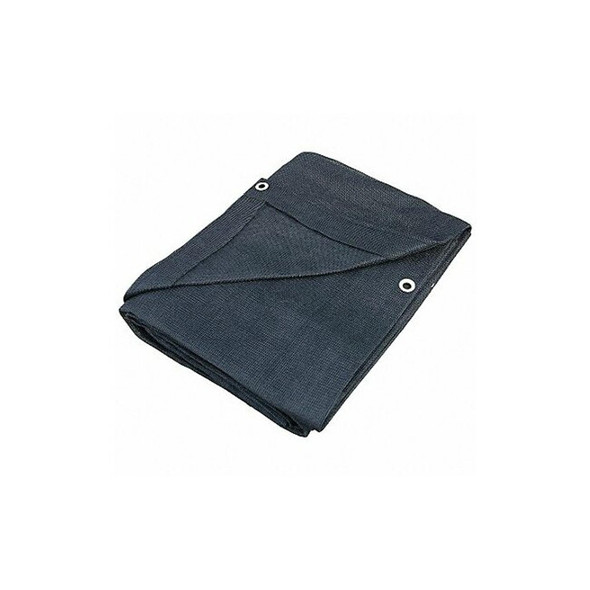 Standard Duty Tarp, 12 x 14 ft, 10 Mil, Black, Polyethylene