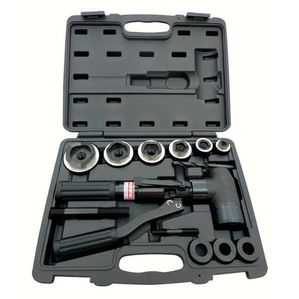 Westward 13 Piece Hydraulic Punch Driver Set, 11 ga. 39CE85