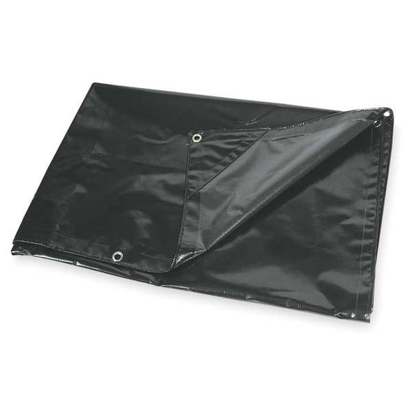 Standard Duty Tarp, 14 ft 2 in x 19 ft 6 in, 5.1 Mil, Blue, Polyethylene