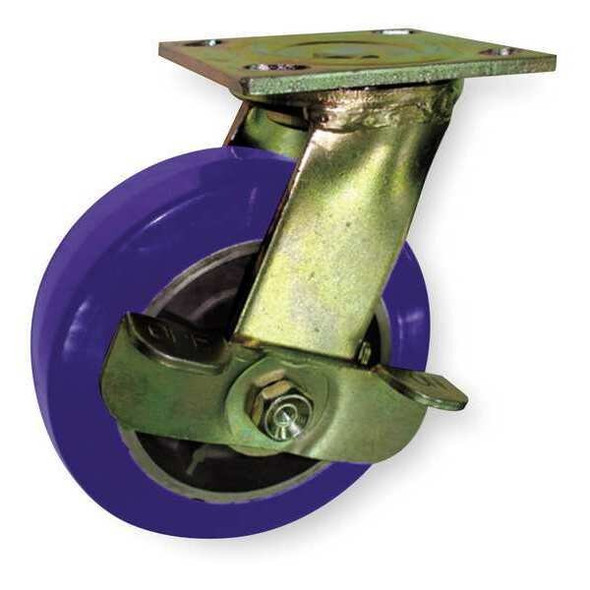 Manufacturer Varies Swivel Plate Caster,Poly,4 in.,750 lb. 1NUY2