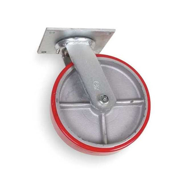 Manufacturer Varies Plate Caster,Swivel,Polyurethane,6 1/2"H 1NVL7