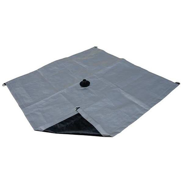Manufacturer Varies Tarp, Drainage, Polyethylene, 7x7Ft 5WTZ4