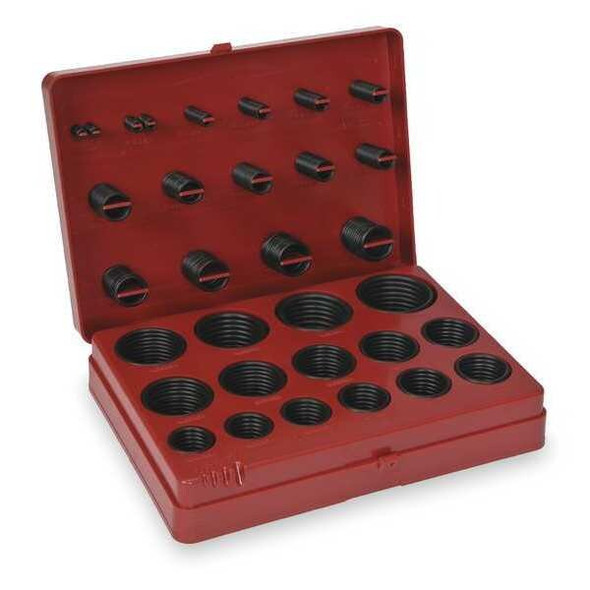 Manufacturer Varies O-Ring Assortment, Buna N, 385 Pcs, 30 Szs 1RGY1