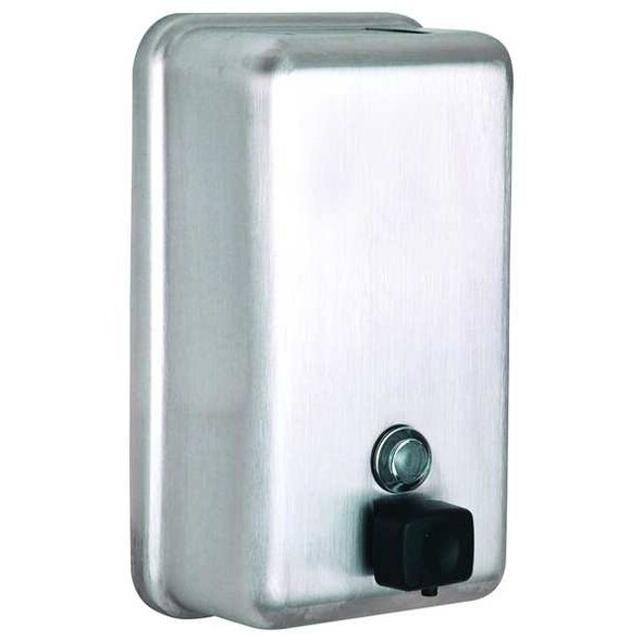 Tough Guy Hand Cleaner Dispenser, Tough Guy, Wall, Finish: Satin 54ZU84
