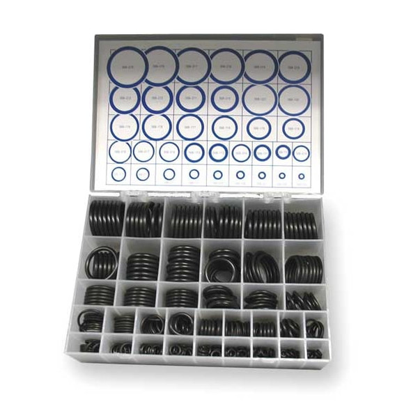 Manufacturer Varies O-Ring Asst,Buna,436 Pcs,36 Szs 3CWA5