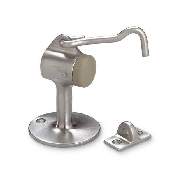 Manufacturer Varies Hook-Style Door Holder,2-7/32In,Stn Chrm 5U616