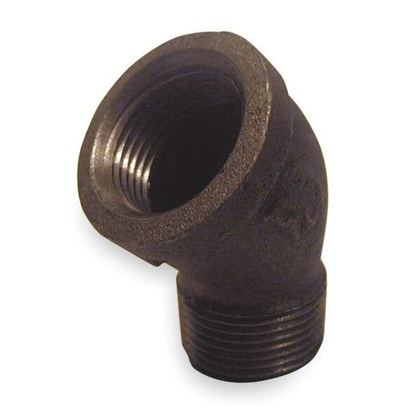 Manufacturer Varies 45 Street Elbow, Malleable Iron, 3 in 2WU34 Manufacturer Varies 45 Street Elbow, Malleable Iron, 3 in 2WU34