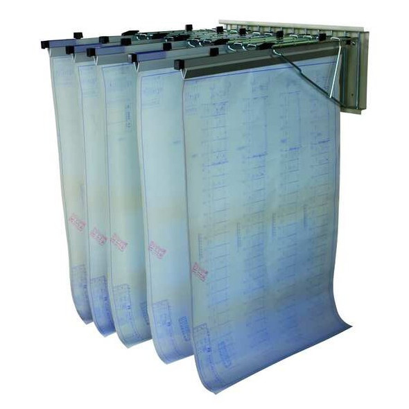 Manufacturer Varies Swinging Vertical File,12 Clamps,9 3/4"H 5W269 Manufacturer Varies Swinging Vertical File,12 Clamps,9 3/4"H 5W269