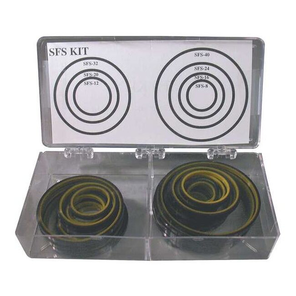 Manufacturer Varies O-Ring Asst,SFS,Urethane,35 Pc,7Sz 5JJT6