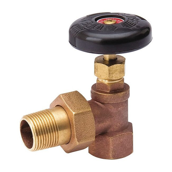 Manufacturer Varies Radiator Valve, 1/2" NPT, Hand Wheel 109-313