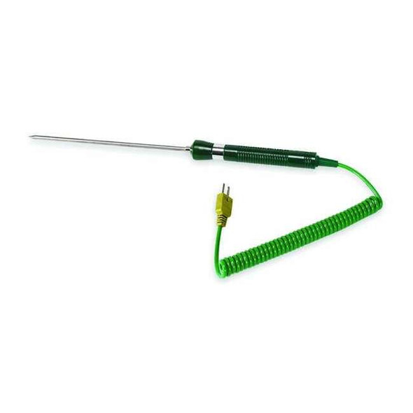 Manufacturer Varies Temperature Probe, Mini Plug, Type K 4JPN7