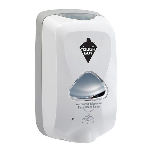 Tough Guy Soap Dispenser, Touch-Free, 1200mL, Gray 3FPN5