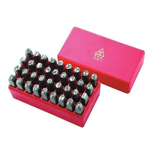 Manufacturer Varies Hand Stamp Kit, Letter/Number Set 1F111