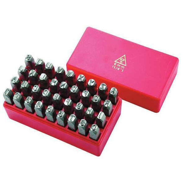 Manufacturer Varies Hand Stamp Kit, Letter/Number Set 1F111