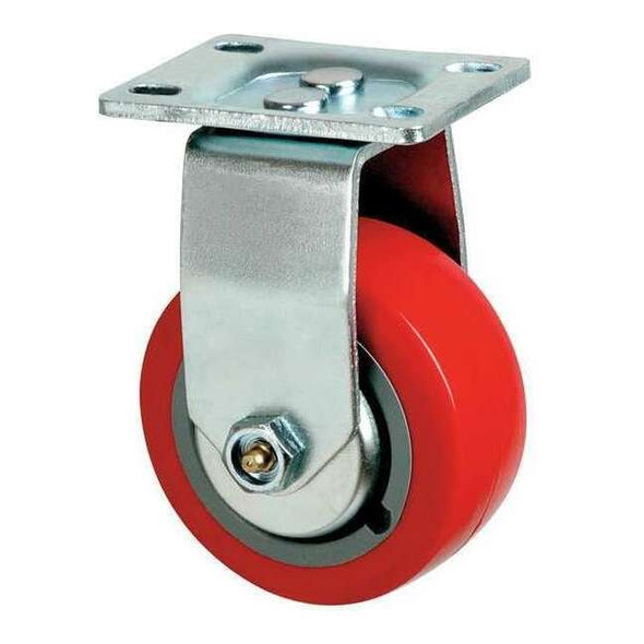 Manufacturer Varies Rigid Plate Castr,Polyurthan,4 in,600 lb 4HXJ1