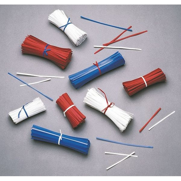 Manufacturer Varies 8" Wire In Plastic Twist Ties, Pk10000 5CRR8
