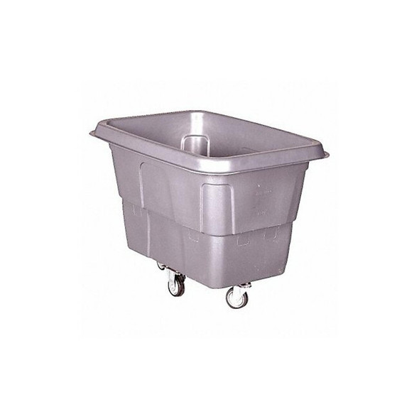 Manufacturer Varies Cube Truck,7/16 cu. yd.,250 lb. Cap,Gray 36FK90