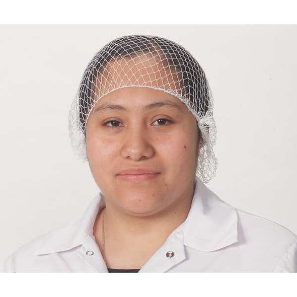Condor Hairnet,Polyester,White,21 in,PK144 1TTU4 Condor Hairnet,Polyester,White,21 in,PK144 1TTU4