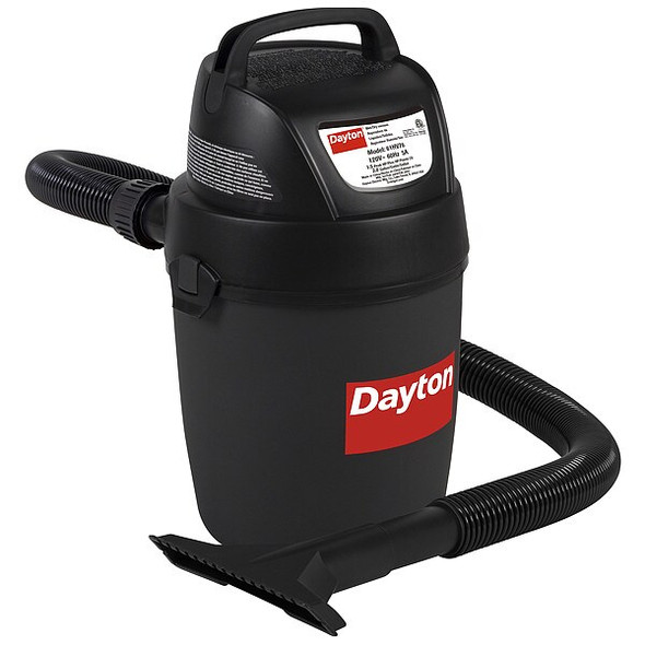 Dayton Shop Vacuum,19 in H,10 in L 61HV76