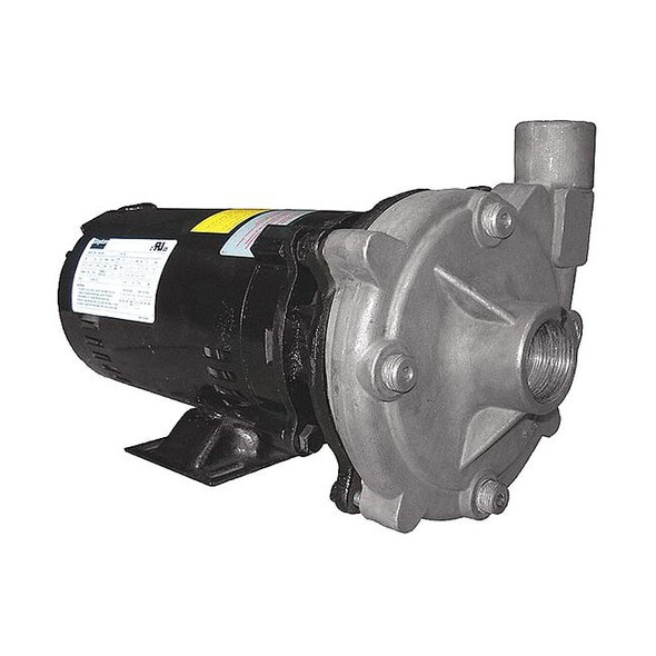 Dayton CentrfPmp,1 hp,SS,1",Carbon/Ceramic/FKM 55JJ73