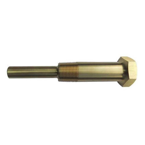 Manufacturer Varies Thermowell, UNEF, Brass, Male 24C487