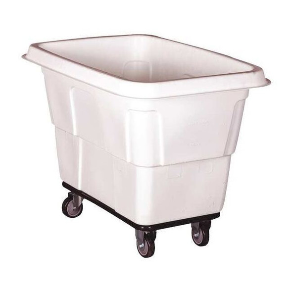 Manufacturer Varies Cube Truck,7/16 cu. yd.,600lb. Cap,White 36FL17