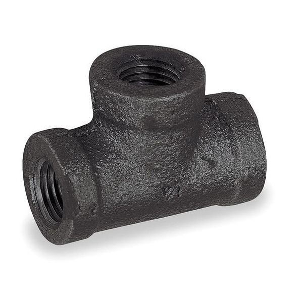 Manufacturer Varies Tee Tee, 2-1/2" Pipe, FNPT, Malleable Iron, Class 150 2WU36