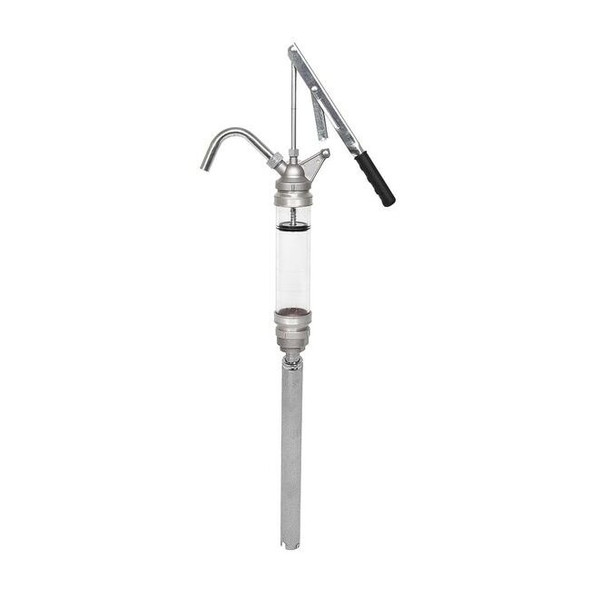 Drum Pump, Hand Operated, 10 oz per stroke, 55 gal Container Size, 3/4"-11.5 NH