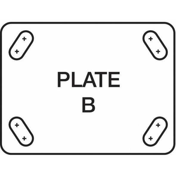Manufacturer Varies Plate Caster,Swivel,Polyurethane,9 1-2"H 1ULP5