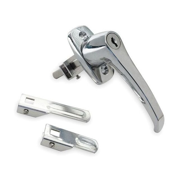 Manufacturer Varies Cam Latch,Keyed,Chrome,L Handle 1XNZ5