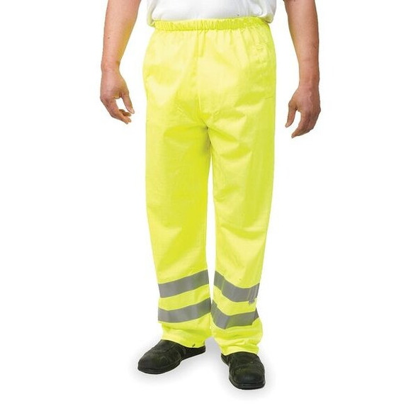 Condor Safety Over Pants,Lime,Size 40 to 44x33 1YAV9