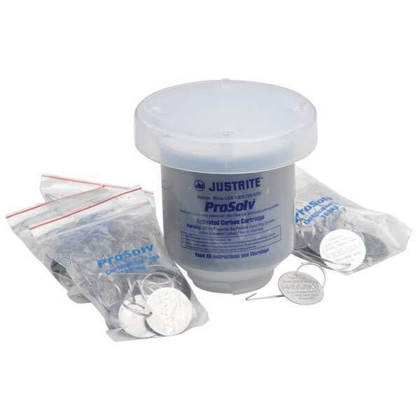 Justrite Replacement Carbon Filter with 40 Tags 28191