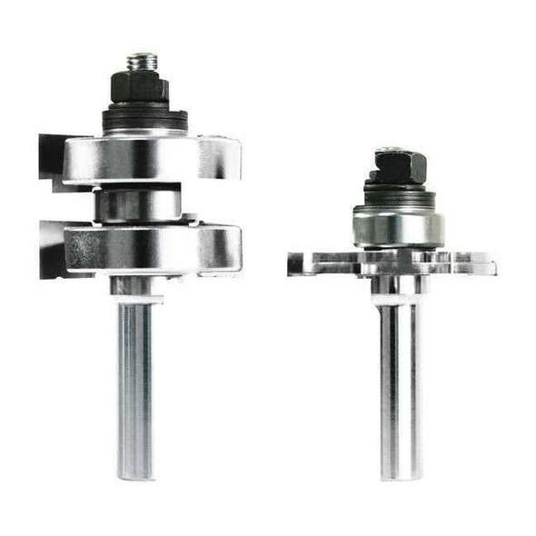 Freud Router Bit Set,2 Pc,Carbide 99-036