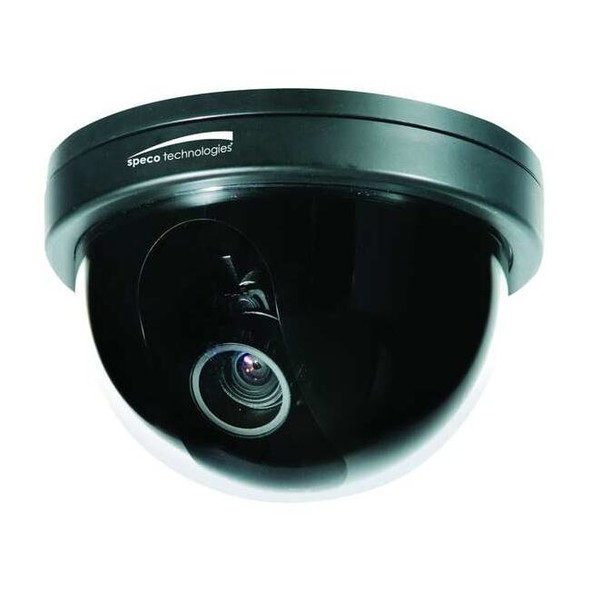 Speco Technologies Camera,Dome,Black,Indoor,2 MP Line Res. CVC6246T