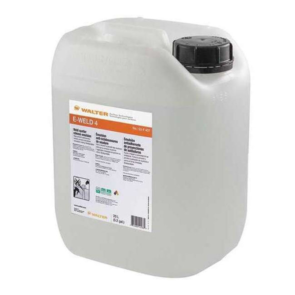 Walter Surface Technologies Anti-Spatter,Plastic Container,5.2 gal. 53F407