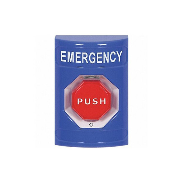 Emergency Push Button,Blue,Red Button Emergency Push Button,Blue,Red Button